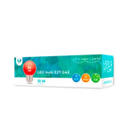 E27 2W LED-pirn G45 230v punane 5tk Forever Light veekindel