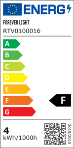 E27 4W(400Lm) LED Filament spuldze, G95, IP20, dūmu krāsā, silti balta gaisma 2000K