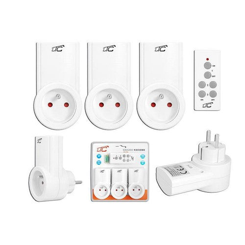 Tālvadības tīkla kontaktligzda x3 LTC