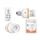 E27 Bulb Socket Controlled by RC LTC, 220-240V AC, 12mc, 15W, 2-30m