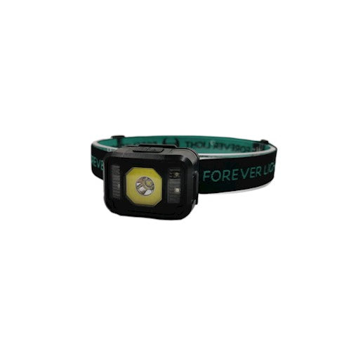 LED galvas lukturis Senso XP-E 3W + COB 3W ar sensoru 270lm 1200mAh Li-Pol Forever Light
