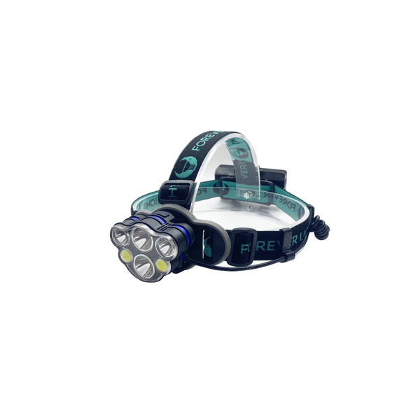 LED headlamp Ultra with diodes T6 10W (XP-E 2x 3W), 2x Li-Ion batteries included (15-30min operating time)