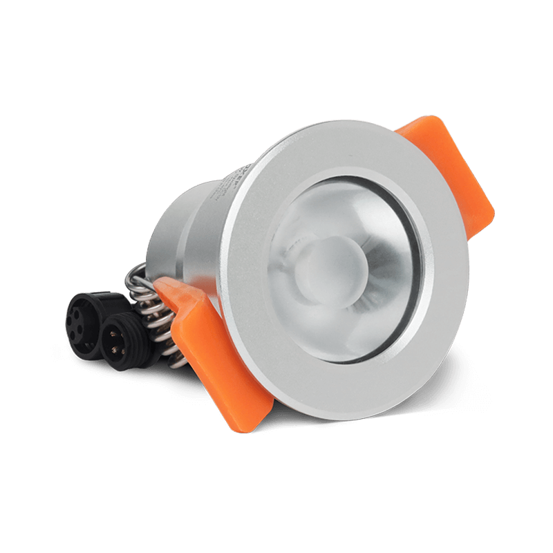 3W 12V LED Spot gaismeklis, iebūvējams, apaļš, IP66, RGB