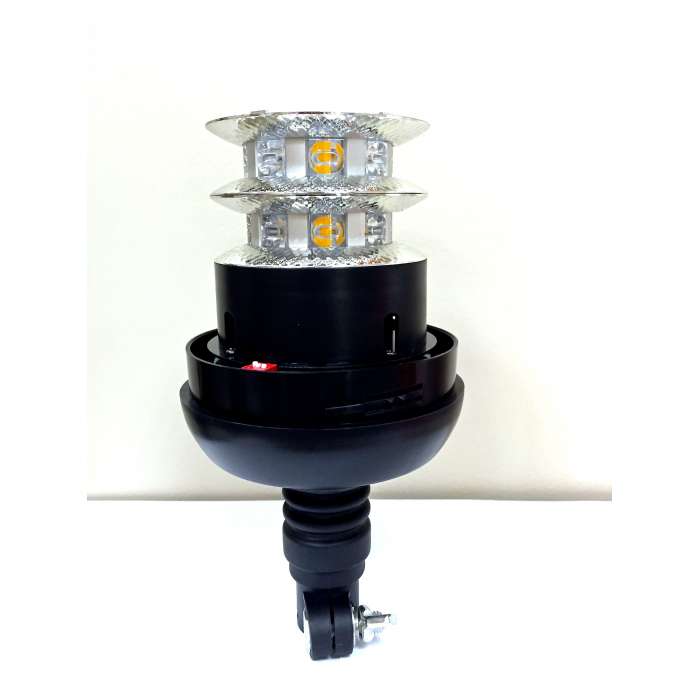 9-28V Masta Led 16W Cree brīdinājuma gaisma (Bākuguns) Oranža, IP56, EC TA1 E9 / E13 10R