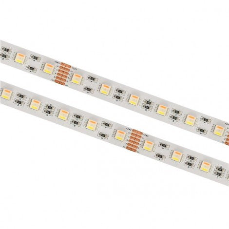 Cena par 1m_20W (1400lm) LED Lente, ūdensnedroša IP20, 24V RGBCCT