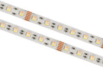 Cena par 1m_20W (1400lm) LED Lente, ūdensnedroša IP20, 24V RGBCCT