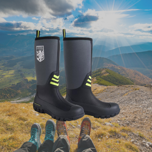 Outlander Gumijas Zābaki Finntrail - dzeltenā krāsā 9, 10 vai 11 izmērs