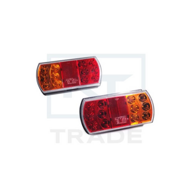 12-24V LED rear light 2pcs, pair