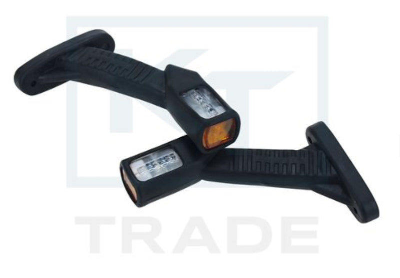 Sānu gabarītgaismas luktura stūris 12-24V