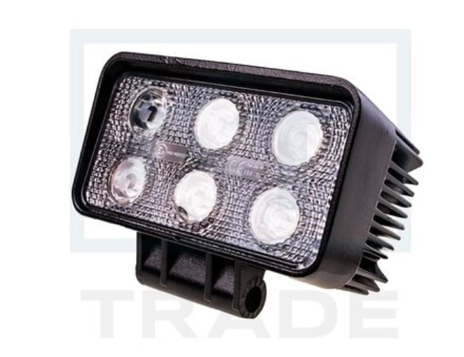 18W(1200Lm) 10-30V LED EPISTAR рабочий свет, IP67, до 100м, холодный белый свет 6000K