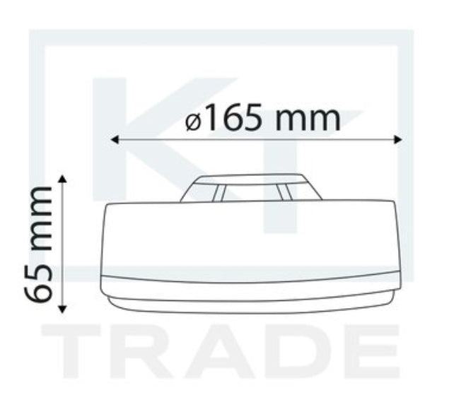 10LED bākuguns 12/24V, POWER LED