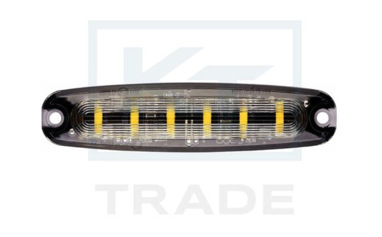 Рабочий светильник 18W 12-24V 6 LED STROBO, 26 функций, IP67