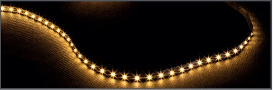 Augstas efektivitātes LED lente, 192LED, SMD2835 18W/m, CRI> 90, 3 SDCM, 24V, 10mm PCB, auksti balta 6500K, 3m spole