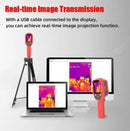 Värmekamera, temperaturområde:30℃~45℃, 160x120 upplösning, 2,8" skärm, monitoranslutning, Uni-T