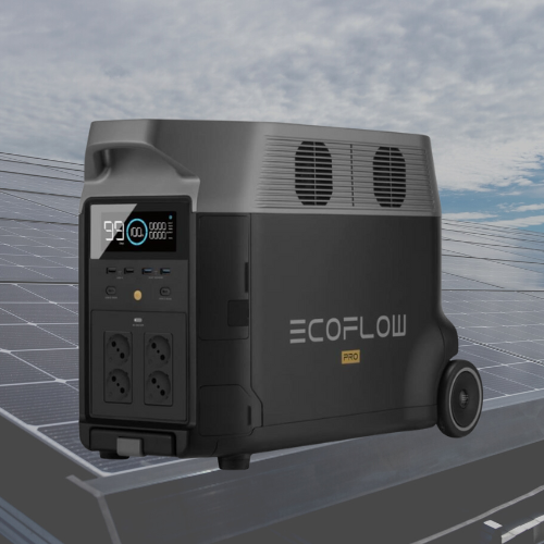 Mobil laddstation/batteri (EcoFlow DELTA PRO) batterikapacitet 3600Wh, EcoFlow