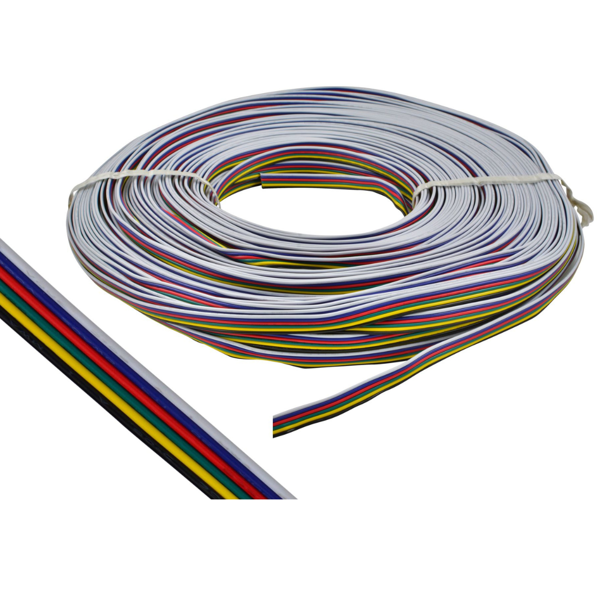 Kabel RGBCCT 6x0,5mm för 12V/24V