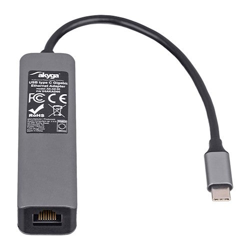 Akyga centrmezgls AK-AD-66 USB Type C paredzēts 3x USB 3.0 ar tīkla karti 10/100/1000 15cm
