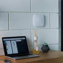 AJAX Security Hub 2 med detektorövervakning, larmsändning och fotoverifiering detektoranslutning Vit