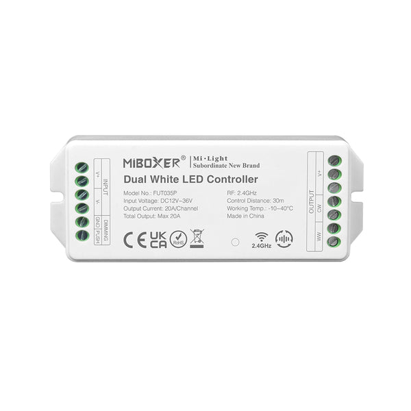 Mi-Light LED lentu kontrolieris 2in1 (Single/Dual color) 12-24DC 20A RF 2.4GHz