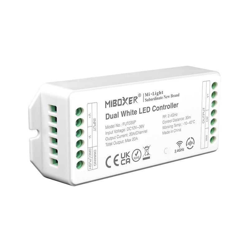 Mi-Light LED strip controller 2in1 (Single/Dual color) 12-24DC 20A RF 2.4GHz