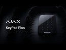 AJAX Access card Pass in black color, for Keypad plus
