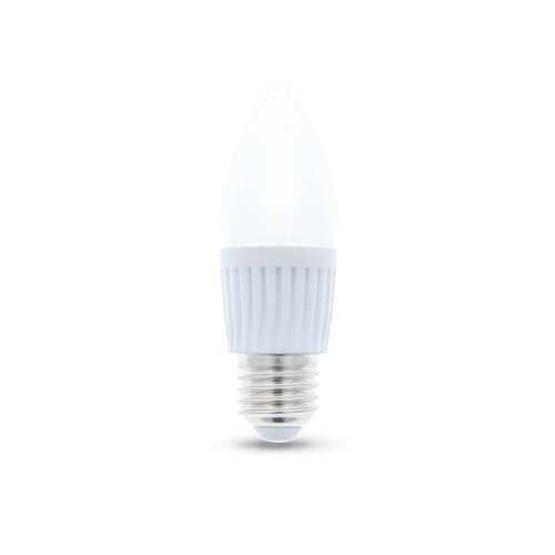E27 10W(900Lm) LED keraamiline pirn, C37, IP20, neutraalne valge valgus 4500K