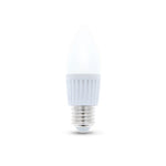 E27 10W(900Lm) LED Spuldze keramiska, C37, IP20, neitrāli balta gaisma 4500K