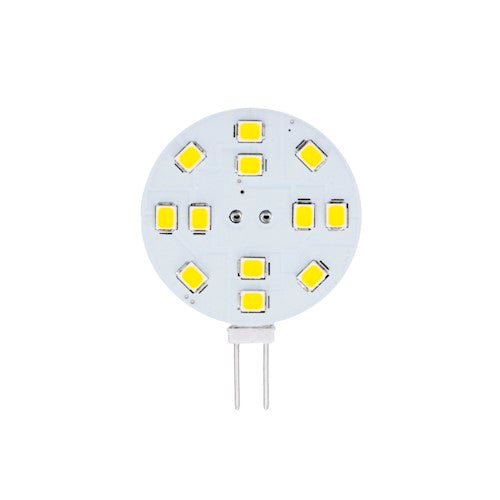 G4 2W (180Lm) 12V LED-pirn, IP20, soe valge valgus 3000K