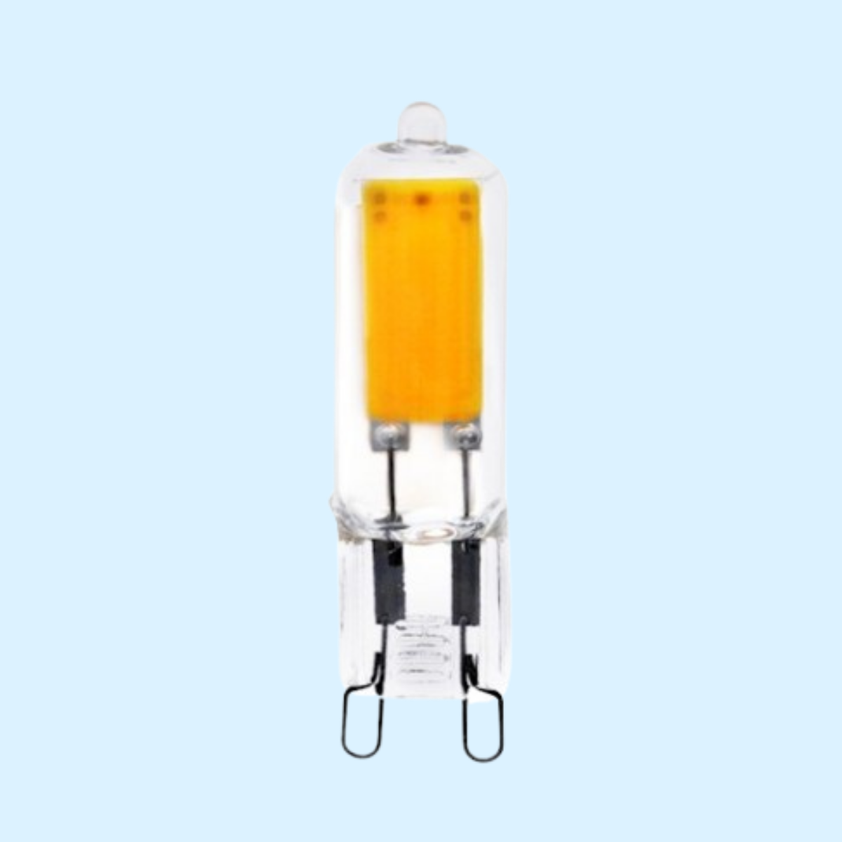 G9 2W(200Lm) LED Spuldze, stikls, IP20, auksti balta gaisma 6000K