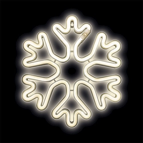 Neon LED CHRISTMAS SNOW, vit, Bat + USB FLNE20 Forever Light, 300 x 20 x 300 mm