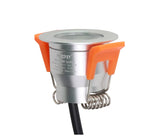 3W LED Spot lamp, round, built-in, IP66, RGB+2700K